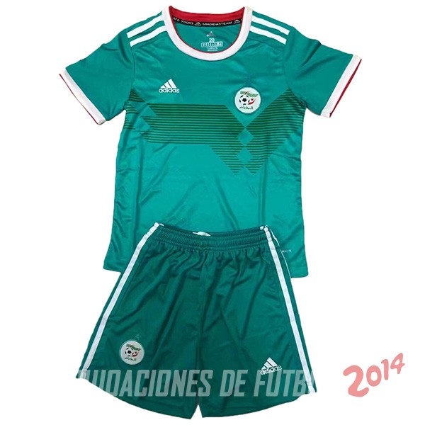 Camiseta Del Argelia Nino Segunda 2019 Camiseta Del Argelia Nino Segunda 2019