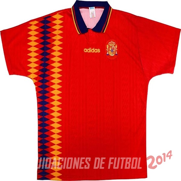 Retro Camiseta De España de la Seleccion Primera 1994