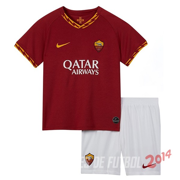 Camiseta Del Conjunto Completo AS Roma Ninos Primera 2019/2020