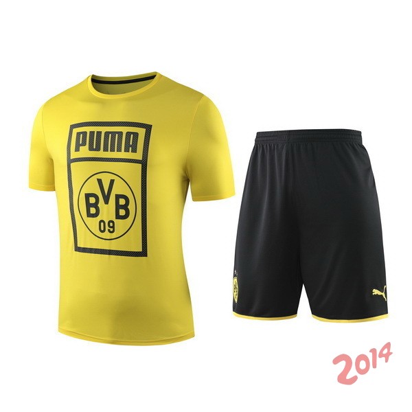 Entrenamiento Borussia Dortmund Conjunto Completo 2019/2020 Amarillo Negro