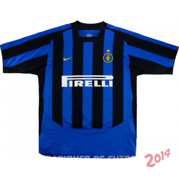 Retro Camiseta De Inter Milán Primera 2003/2004