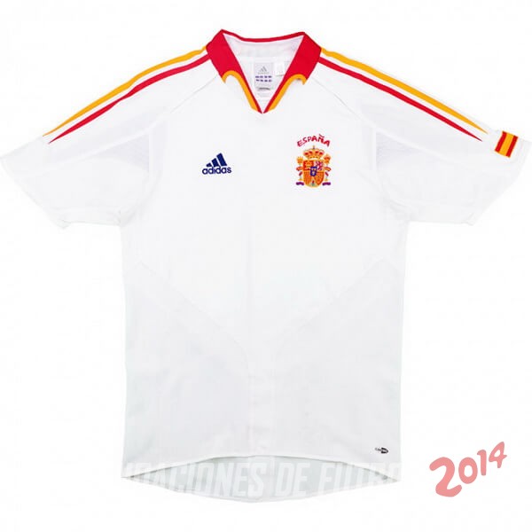 Retro Camiseta De España de la Seleccion Segunda 2004/2006