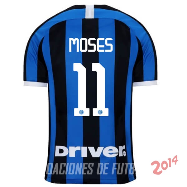 Moses Camiseta Del Inter Milan Primera 2019/2020