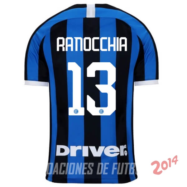 Ranocchia Camiseta Del Inter Milan Primera 2019/2020