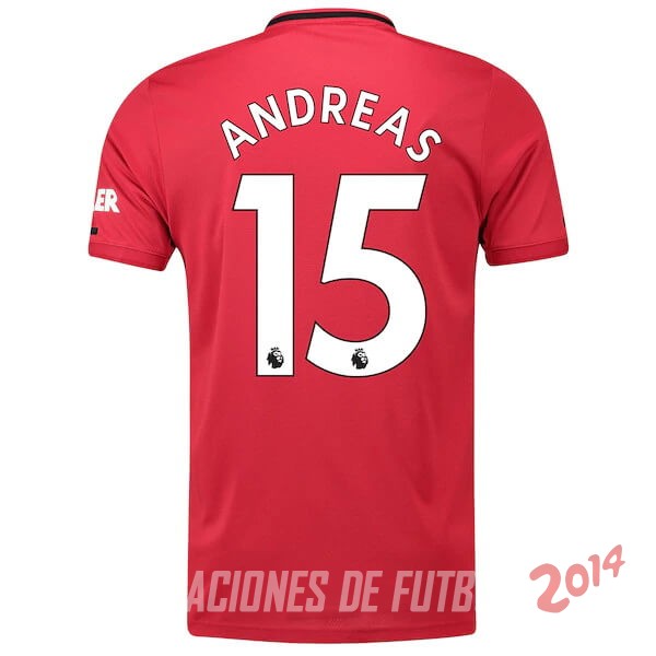 Andreas Camiseta Del Manchester United Primera 2019/2020