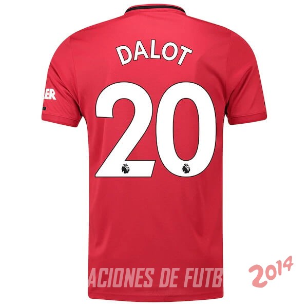 Dalot Camiseta Del Manchester United Primera 2019/2020