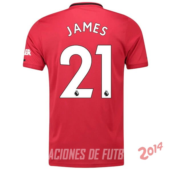 James Camiseta Del Manchester United Primera 2019/2020