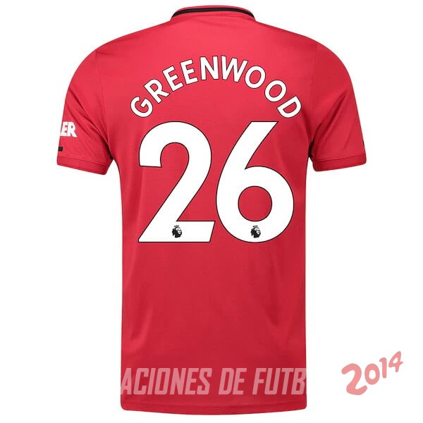 Greenwood Camiseta Del Manchester United Primera 2019/2020