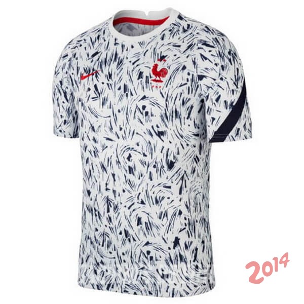 Camiseta Del Camiseta Francia Pre Match 2020 Blanco