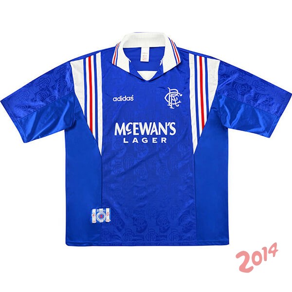 Retro Camiseta De Glasgow Rangers de la Seleccion Primera 1996/1997