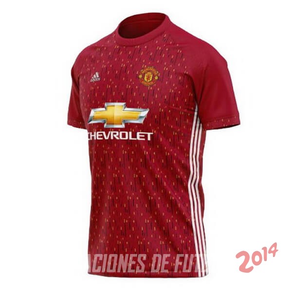 Camiseta Del Camiseta Manchester United Concepto 2020/2021 Rojo
