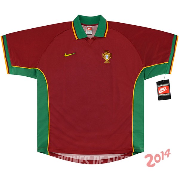 Retro Camiseta De Portugal de la Seleccion Primera 1998