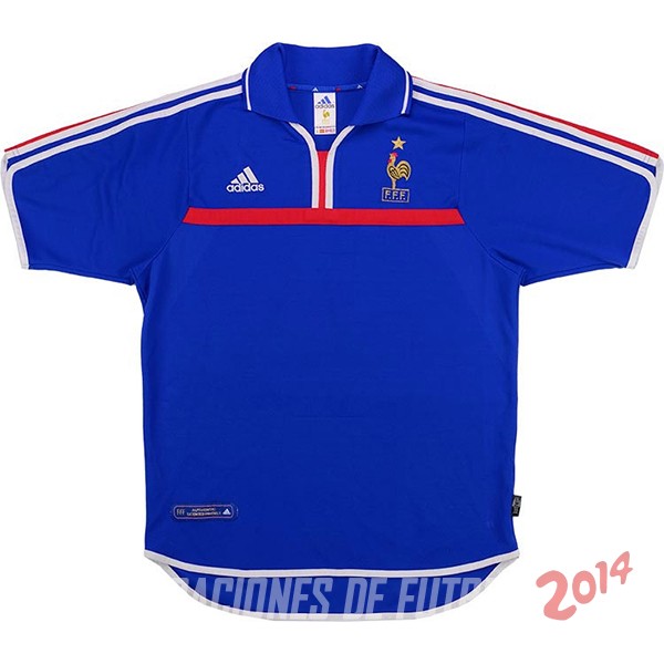 Retro Camiseta De Francia de la Seleccion Primera 2000