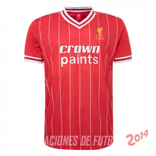 Retro Camiseta De Liverpool de la Seleccion Primera 1982-1983