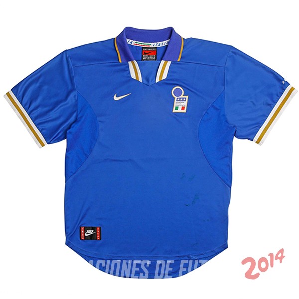 Retro Camiseta De Italia de la Seleccion Primera 1996