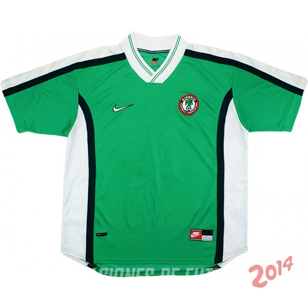 Retro Camiseta Nigeria de la Seleccion Primera 1998