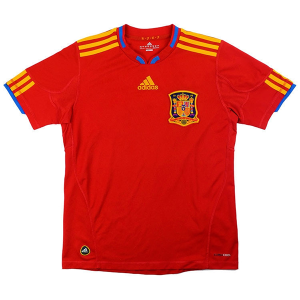 Retro Camiseta De España de la Seleccion Primera 2010