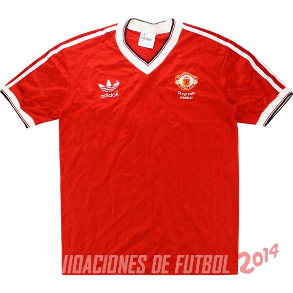 Retro Camiseta De Manchester United Primera 1983