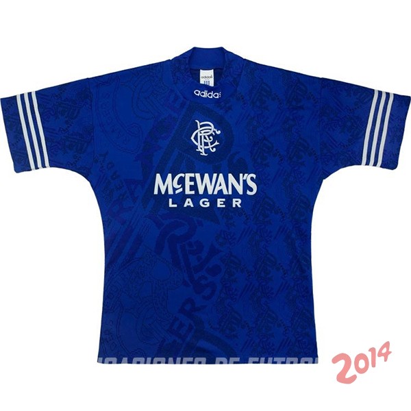 Retro Camiseta De Glasgow Rangers de la Seleccion Primera 1994-1996