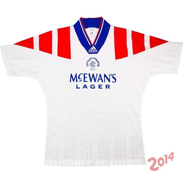 Retro Camiseta De Glasgow Rangers de la Seleccion Segunda 1992-1993