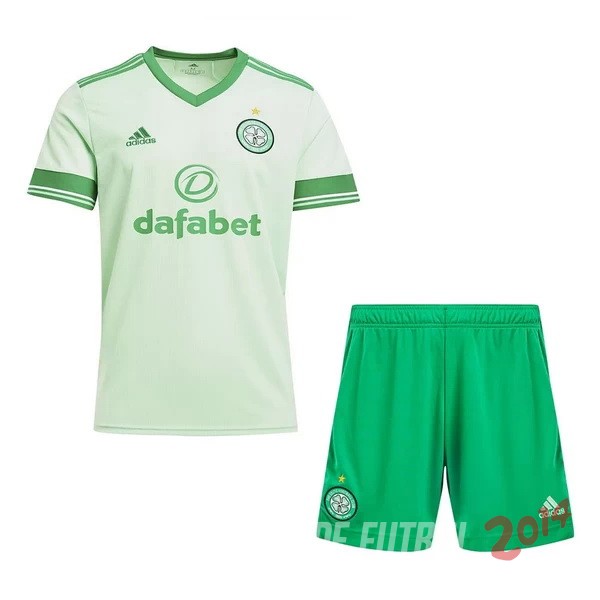 Camiseta Del Conjunto Completo Celtic Nino Segunda 2020/2021
