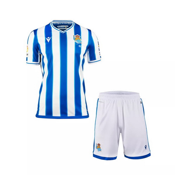 Camiseta Del Conjunto Completo Real Sociedad Nino Primera 2020/2021