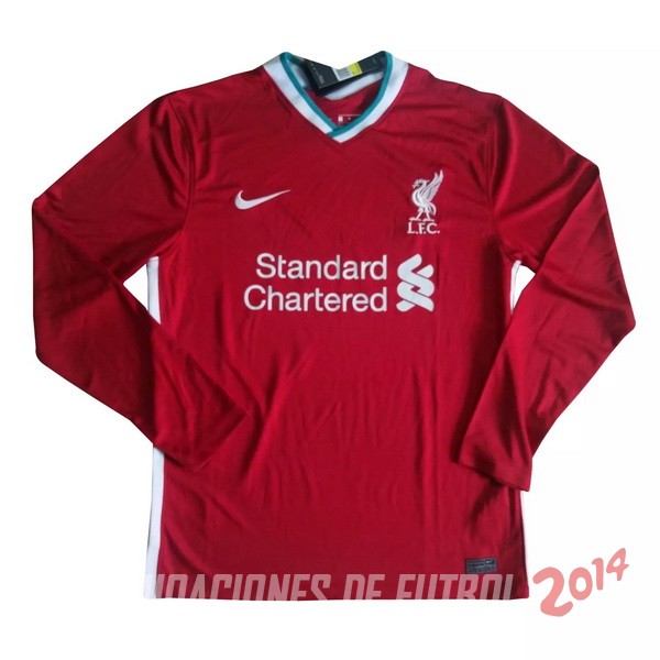 Camiseta Del Liverpool Manga Larga Primera 2020/2021