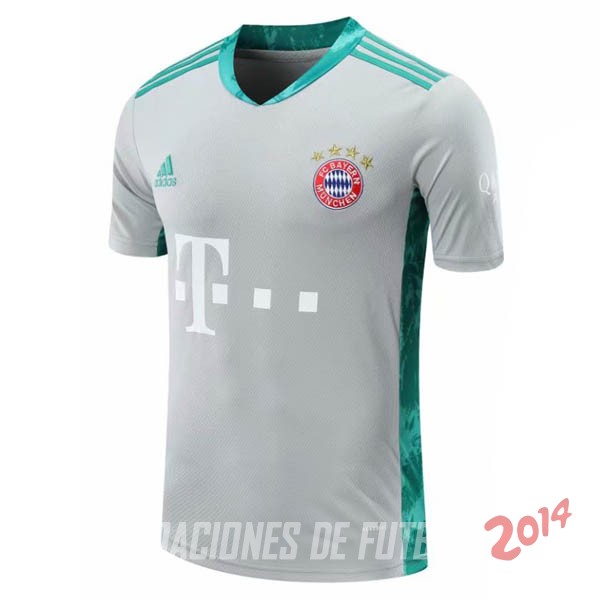 Camiseta Del Bayern Múnich Portero 2020/2021 Gris