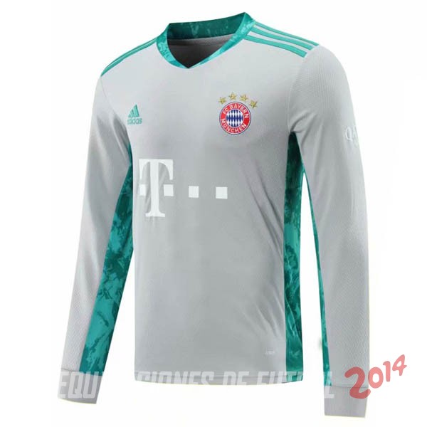 Camiseta Del Bayern Múnich Manga Larga Portero 2020/2021 Gris