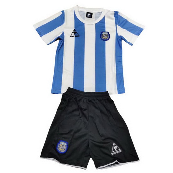 Camiseta Del Argentina Nino Primera 1986