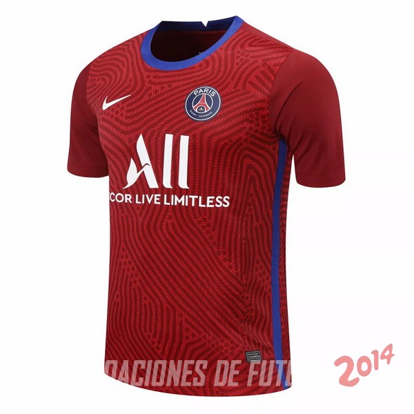 Camiseta Del Portero Paris Saint Germain 2020/2021 Borgona