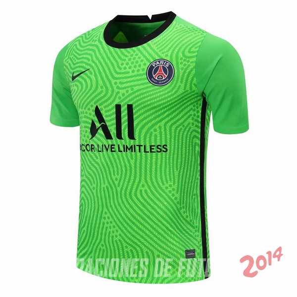 Camiseta Del Portero Paris Saint Germain 2020/2021 Verde