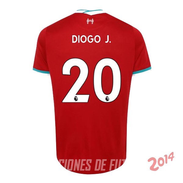 Diogo Jota de Camiseta Del Liverpool Primera 2020/2021