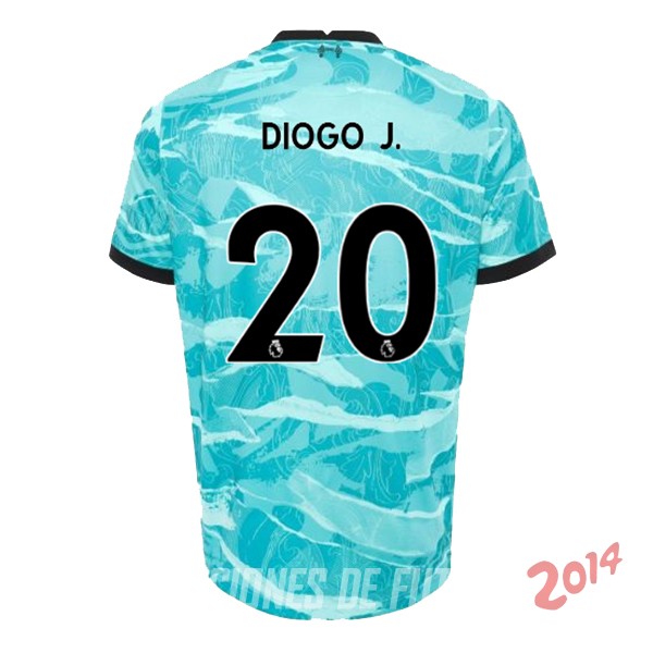 Diogo Jota de Camiseta Del Liverpool Segunda 2020/2021