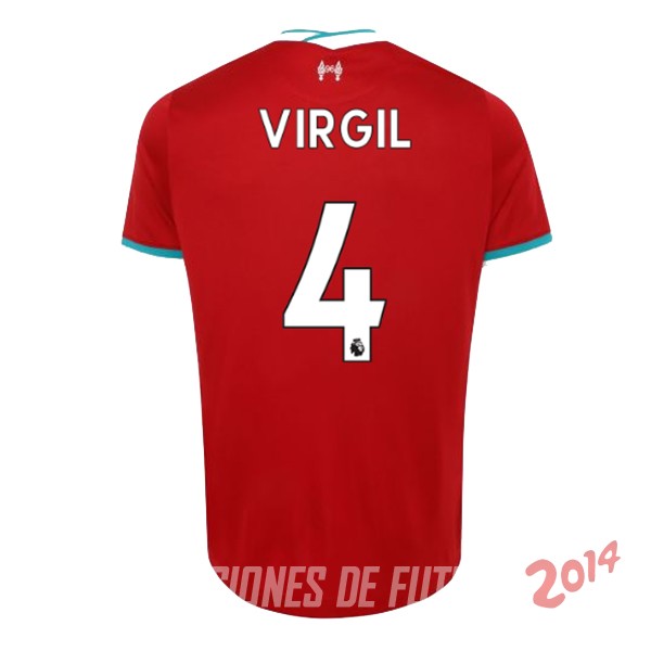 Virgil de Camiseta Del Liverpool Primera 2020/2021