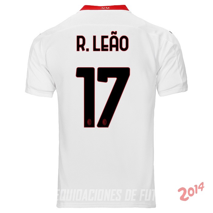 R.Leao de Camiseta Del AC Milan Segunda Equipacion 2020/2021