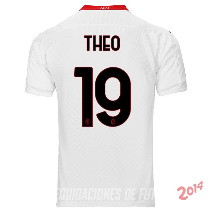 Theo de Camiseta Del AC Milan Segunda Equipacion 2020/2021