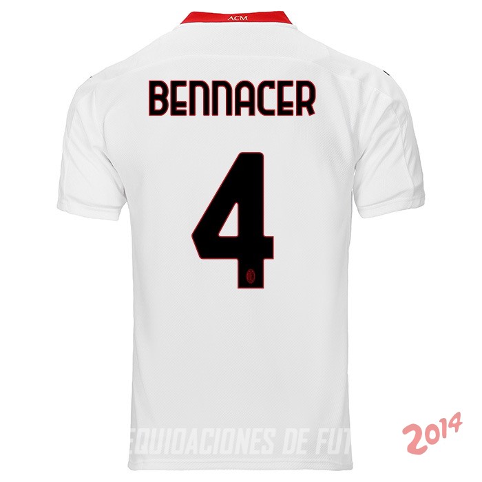 Bennacer de Camiseta Del AC Milan Segunda Equipacion 2020/2021