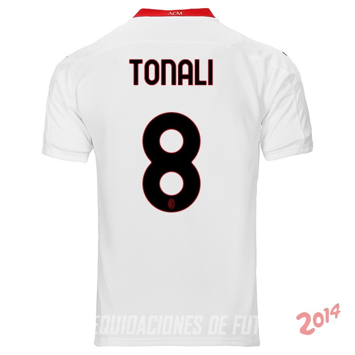 Tonali de Camiseta Del AC Milan Segunda Equipacion 2020/2021