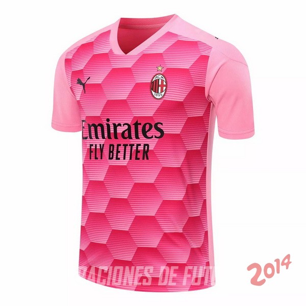 Camiseta Del AC Milan Portero de la Seleccion 2020/2021 Rosa