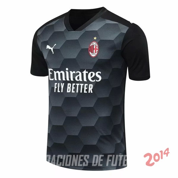 Camiseta Del AC Milan Portero de la Seleccion 2020/2021 Negro