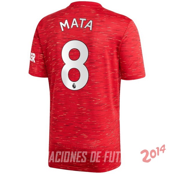 Mata Camiseta Del Manchester United Primera 2020/2021