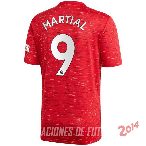 Martial Camiseta Del Manchester United Primera 2020/2021
