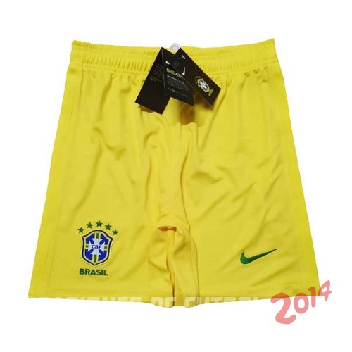Camiseta Del Brasil Pantalones Primera 2020