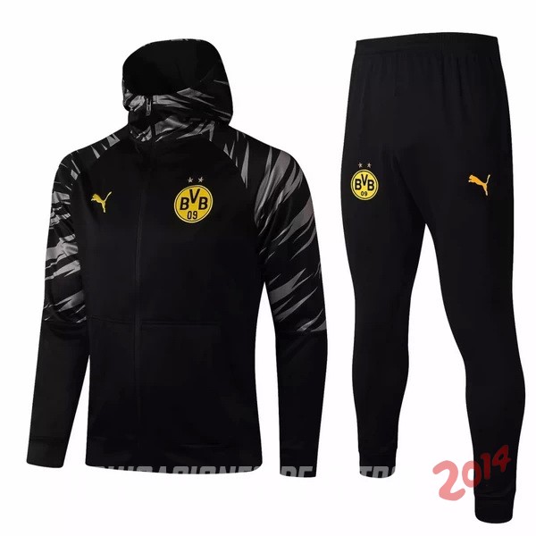 Chaqueta Con Capucha Borussia Dortmund Negro 2020/2021