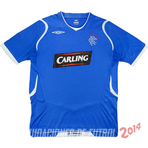 Retro Camiseta De Glasgow Rangers de la Seleccion Primera 2008/2009
