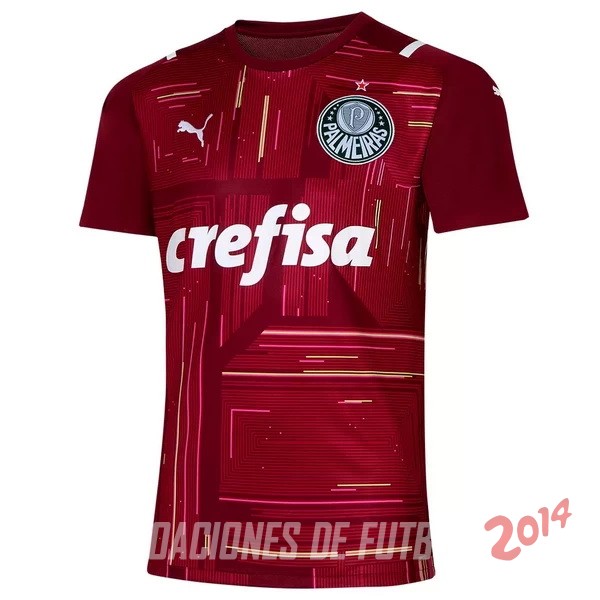 Camiseta Del Palmeiras Portero Primera 2021/2022 Rojo
