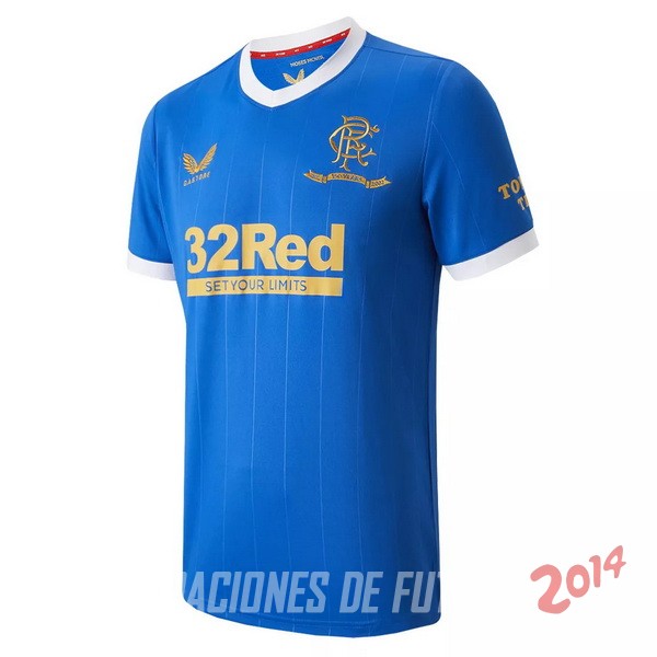 Camiseta Del Glasgow Rangers Primera Equipacion 2021/2022