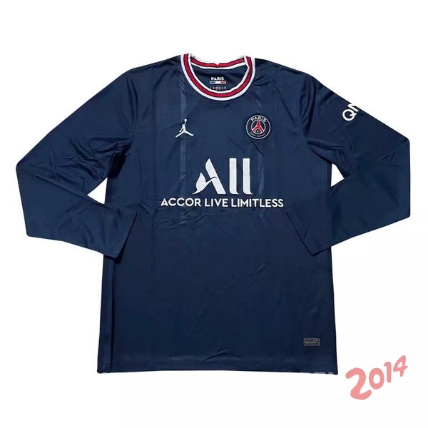 Camiseta Del Paris Saint Germain Manga Larga Primera 2021/2022