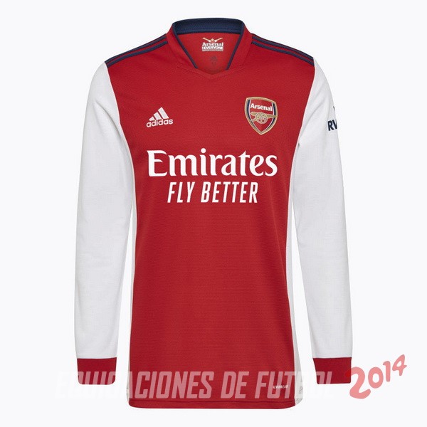 Camiseta Del Arsenal Manga Larga Primera 2021/2022